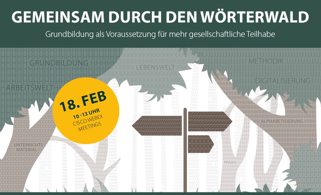 Online Fachtagung: Gemeinsam durch den Wörterwald
